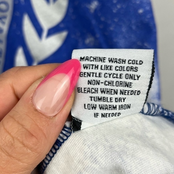 rise As 1ne Mens Short Sleeve Graphic Tee Blue White Cloud - Picture 11 of 11